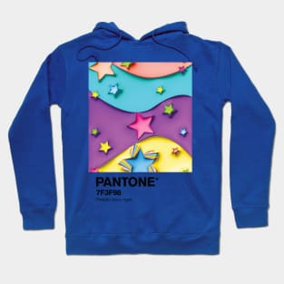 Pantone Pride Stars portrait Hoodie